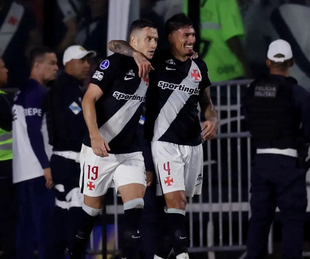 Vasco mantém possibilidade de final brasileira na Copa Sul-Americana
