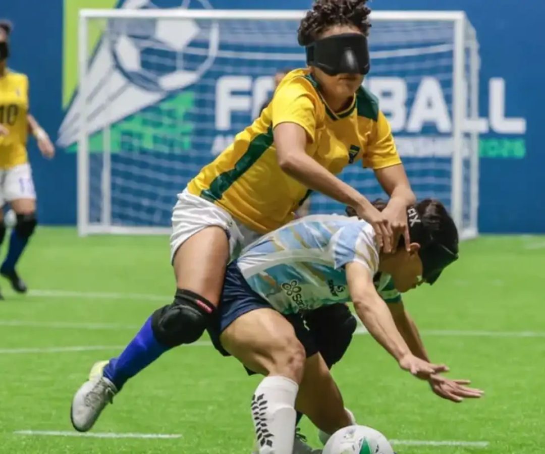 Brasileiras são vice-campeãs da Copa América de futebol de cegas