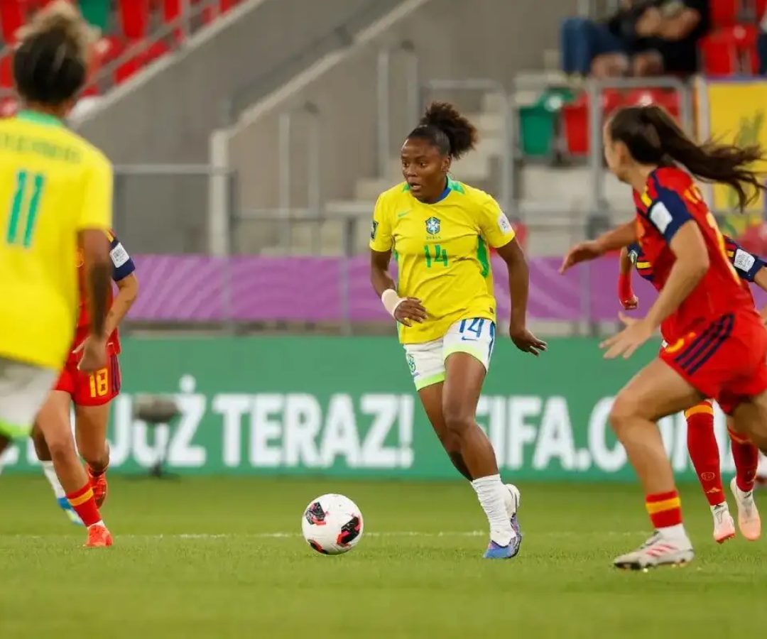 Brasil é eliminado pela Espanha nas quartas da Copa Feminina sub-20